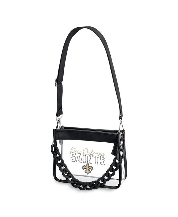ウェア バイ エリン アンドルーズ レディース バッグ ミニ WEAR by Erin Andrews New Orleansaints Plastichain Mini Crossbody Handbag No Color