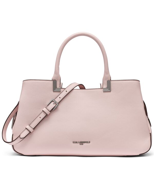 カール ラガーフェルド レディース バッグ KARLAGERFELD PARIS Meribel Satchel Bag Lotus|ReVida 店