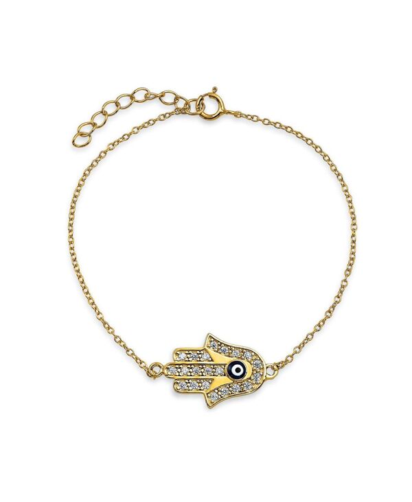 ブリング レディース アクセサリー ブレスレット・バングル・アンクレット Bling Jewelry Turkish Amulet Evil Eye Chain Link Bracelet Gold Plated Gold ゴールド