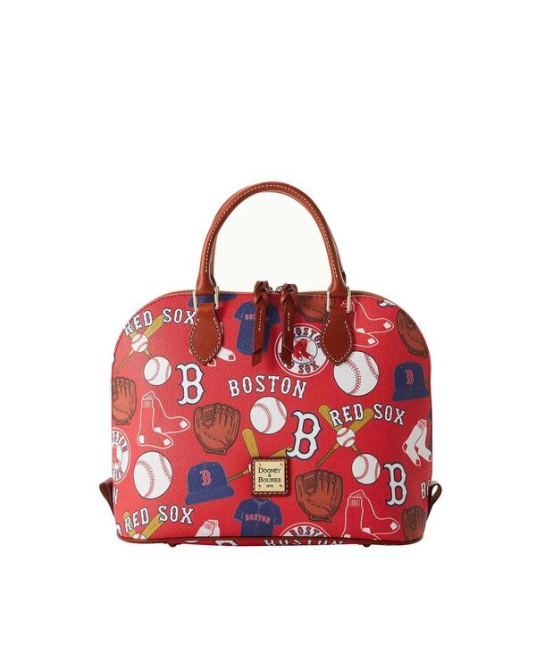 ドーネイアンドバーク レディース バッグ Dooney & Bourke Boston Red Sox Game Day Zip Satchel Bag No Color レッド