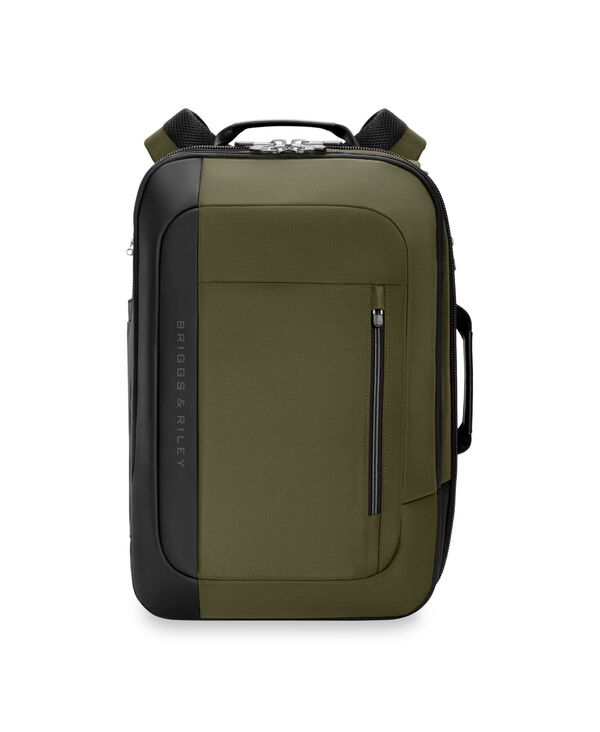 ブリグスアンドライリー レディース 御徒面子 うしろ側容器に並べる・背嚢 Briggs \u0026 Riley ZDX Medium Convertible Backpack Hunter