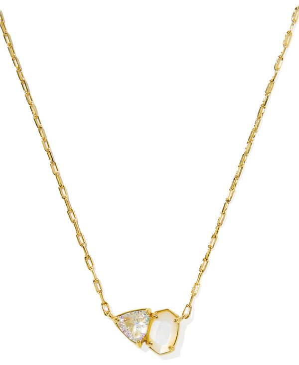 ケンドラスコット レディース アクセサリー ネックレス・チョーカー・ペンダントトップ レース Kendra Scott Gold Plated Glass-Stone Pendant Necklace Gold Neutral Mix ゴールド