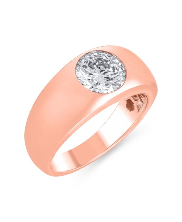 バッジェリーミシュカ レディース アクセサリー リング Badgley Mischka Certified Lab Grown Diamond Solitaire Ring (1-1/2 ct.w.) in 14k Yellowhite orose Rose Gold ゴールド