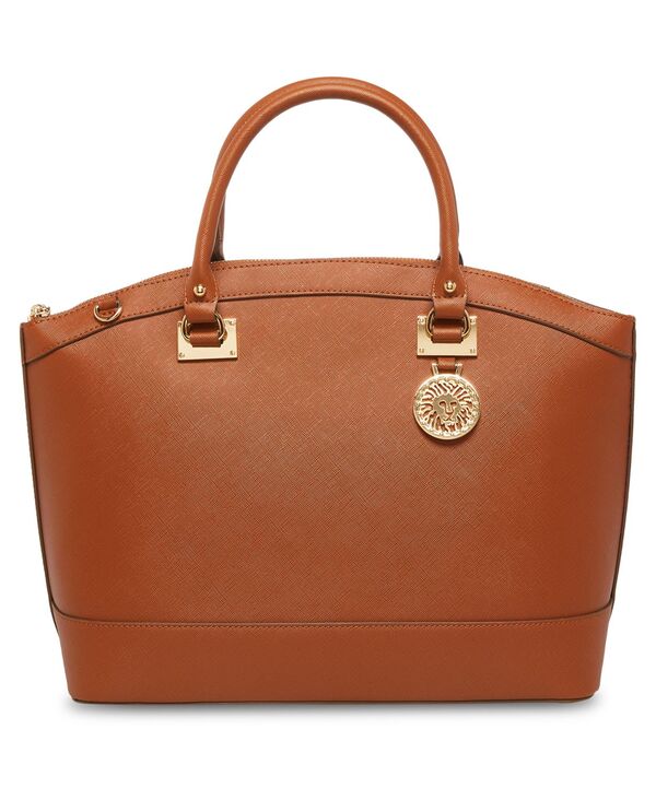 アンクライン レディース バッグ Anne Klein Women's New Recruits Dome Satchel Brown ブラウン｜ReVida 店
