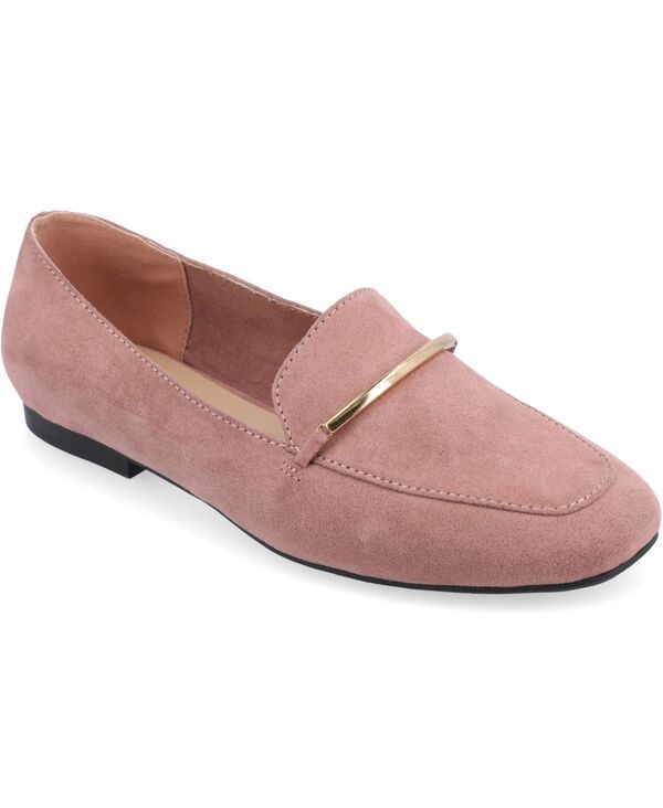 ジュルネ コレクション レディース シューズ パンプス ローファー Journee Collection Women's Wrenn Slip On Loafers Rose