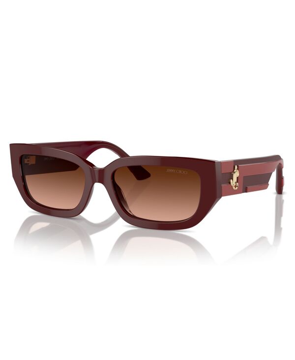 ジミーチュー レディース 添え物 サングラス・アイウェア Jimmy Choo Women\u0027sunglasses JC5017 Red 赤いこと