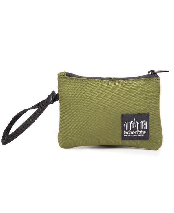 マンハッタンポーテージ レディース アクセサリー 財布 Manhattan Portage Union Wide Cordura Ballistic Black Label Wallet Olive オリーブ