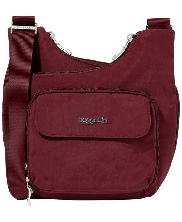 バッガリーニ レディース バッグ Baggallini Baggllini Small Size Criss Cross Bag Dark Cherry|ReVida 店