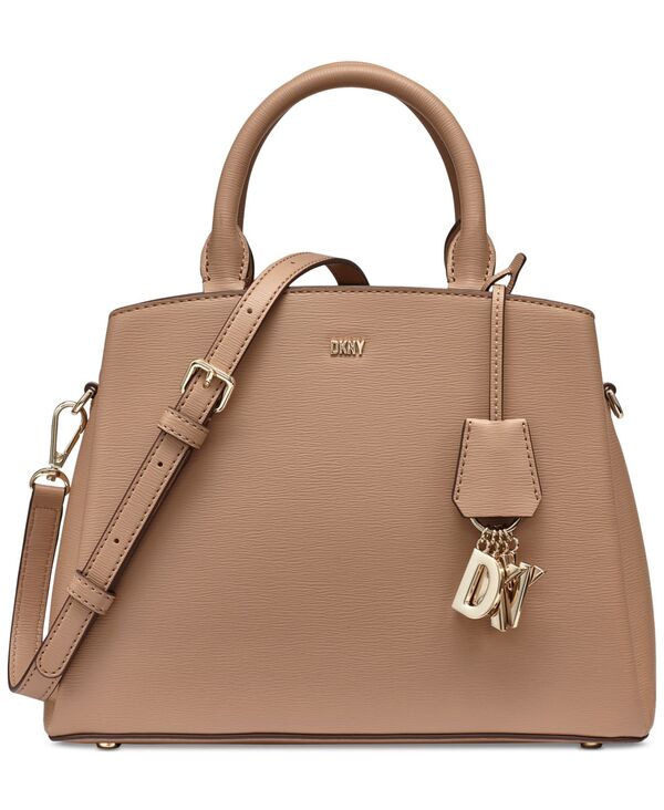 ダナ キャラン ニューヨーク レディース バッグ DKNY Paige Medium Satchel With Convertible Strap Cappucino