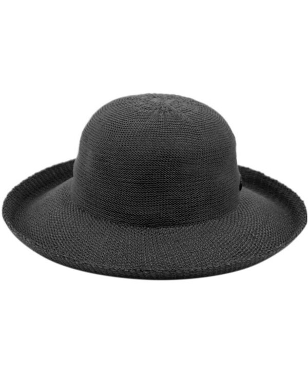 エポックハットカンパニー レディース アクセサリー 帽子 Epochats Company Angela & William Wide Brim Sun Bucket Hat with Roll Up Edge Gray グレー 11,005円
