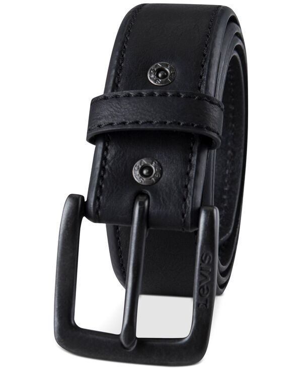 リーバイス メンズ アクセサリー ベルト Levi's Men ’ s Casual Rivet Belt Black ブラック