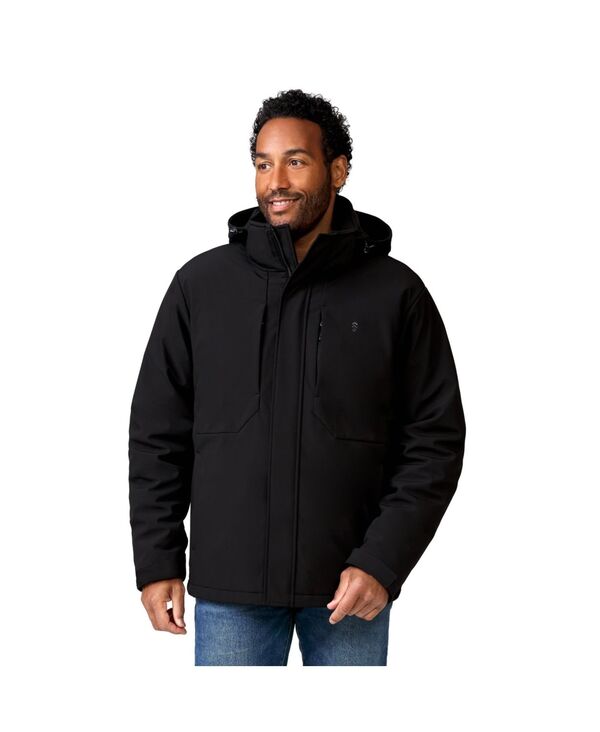 フリー カントリー メンズ アウター ジャケット・ブルゾン Free Country Men's Atalaya III 3-in-1 Systems Jacket Black ブラック