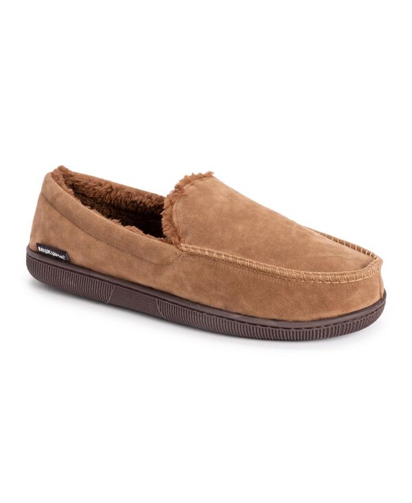 ムクルクス メンズ シューズ サンダル スエード MUK LUKS Men's Faux Suede Moccasin Slippers Camel キャメル
