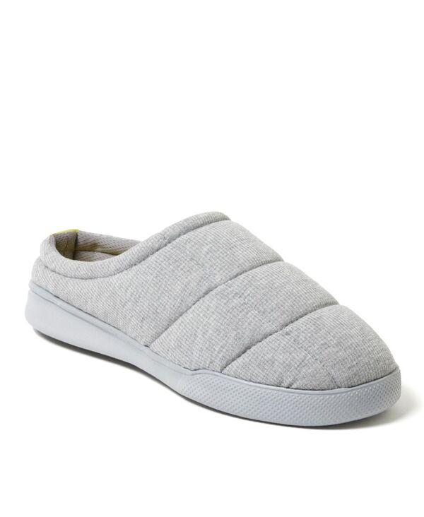 ディアフォームズ メンズ シューズ サンダル Dearfoams Men's Brayden All Day Lounge Clog Slipper Light heather grey グレー