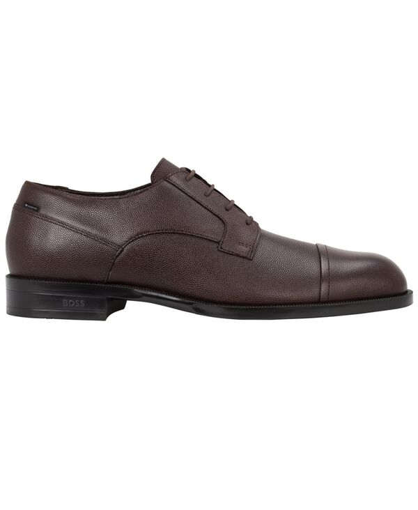ボス メンズ シューズ オックスフォード ダービー レース BOSS Men Tayilace-Up Derby Dresshoes Dark Brown ブラウン
