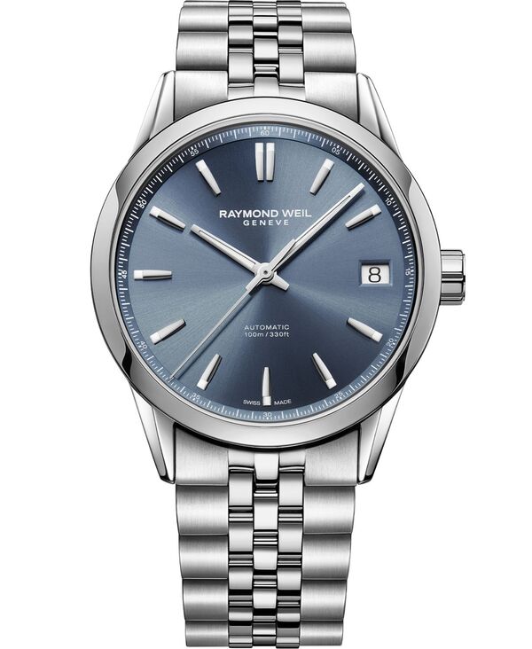 レイモンド ウィル メンズ 付属品 ウオッチ ティーシャツ Raymond Weil Men\u0027s Freelancer Stainlessteel Watch 40粍 2741-ST-50001 Blue 青色 メンズ腕時計-腕時計