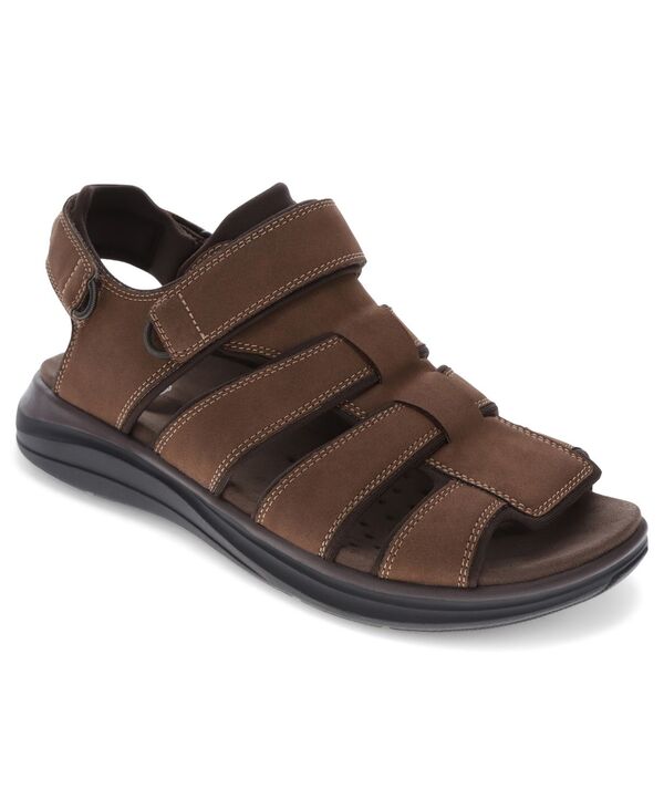 ドッカーズ メンズ シューズ サンダル Dockers Men's Banbury Outdoor Sport Fisherman Sandals Dark Tan タン|ReVida 店