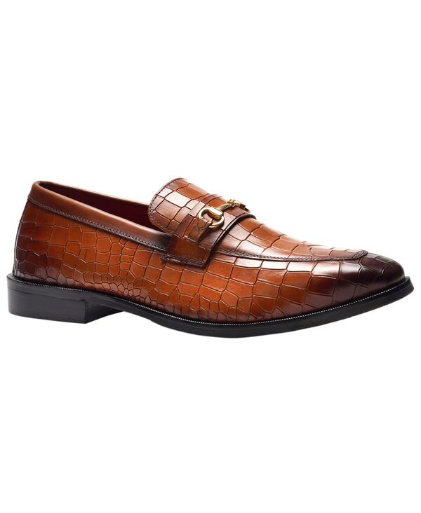 カルロスサンタナ メンズ シューズ スリッポン・ローファー Carlos by Carlosantana Men's Havana Bit Loafers TAN タン