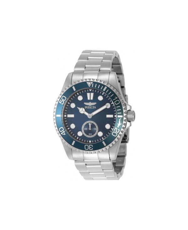 インビクタ メンズ アクセサリー 腕時計 Invicta Men's 49422 Pro Diver Quartz VD78 Blue Dial Watch Silver シルバー