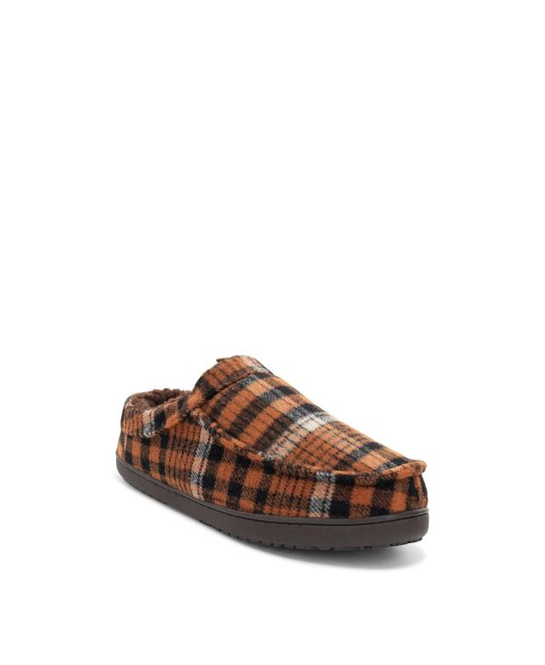ウエスタンチーフ メンズ シューズ サンダル Western Chief Men's Boxer Plaid Slipper Chestnut チェック
