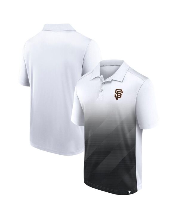 ファナティクス メンズ トップス ポロシャツ Fanatics Men's White San Francisco Giants Iconic Parameter Sublimated Polo Shirt White ホワイト
