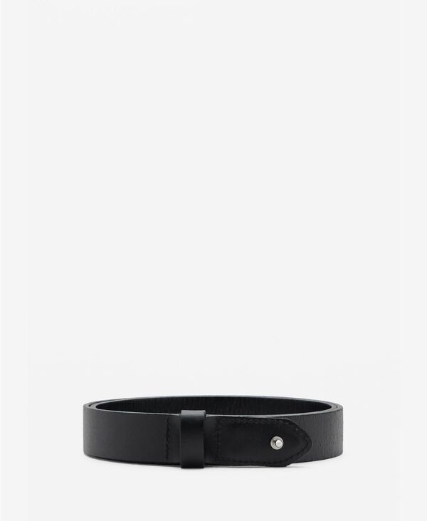 マンゴ メンズ 付属品 胴締め なめし革 MANGO Men\u0027s Leather Belt Black 黒いこと