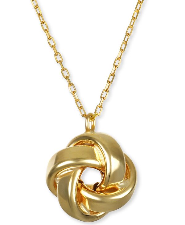 イタリアン ゴールド レディース アクセサリー ネックレス・チョーカー・ペンダントトップ レース Italian Gold Love Knot 18\