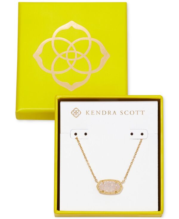 ケンドラスコット レディース アクセサリー ネックレス・チョーカー・ペンダントトップ レース Kendra Scott Elisa Pendant Necklace Gold Iridscnt Drusy ゴールド