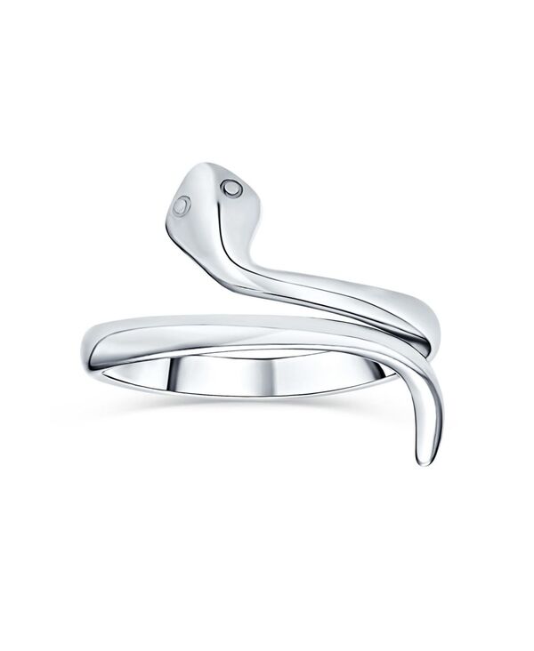 ブリング レディース アクセサリー ミニ ミディ Bling Jewelry Minimalist Delicate Midi Knuckle Thin 1MM Band Stackable Bypass Wrap Snake Serpent Ring14K Gold Plated .925 Sterling Silver シルバー