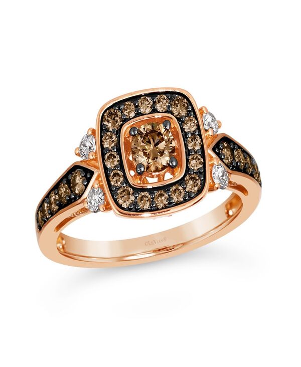ル ヴァン レディース アクセサリー リング Le Vian Vanilland Chocolate Diamond Ring (0.78 ct.w.) in 14K Strawberry Rose Gold ゴールド