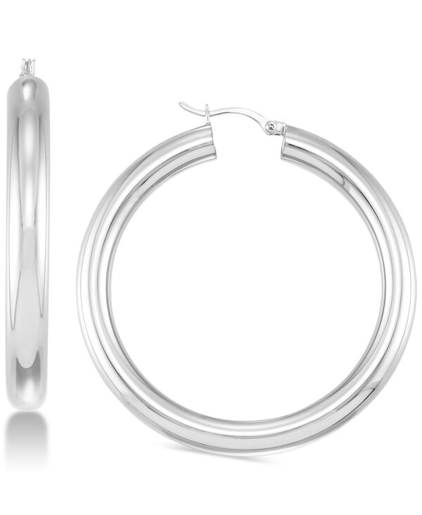 シモン アイ スミス レディース アクセサリー ピアス・イヤリング Simone I. Smith Polished Hoop Earringsilver シルバー