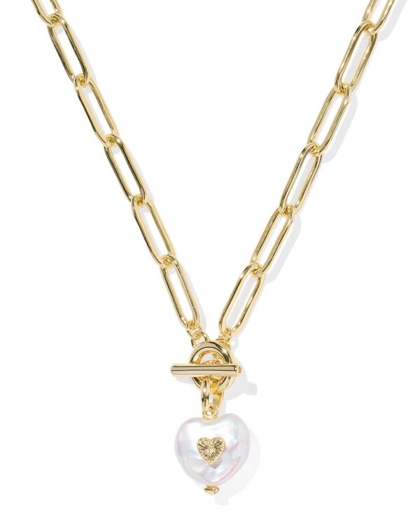 ケンドラスコット レディース アクセサリー ネックレス・チョーカー・ペンダントトップ レース Kendra Scott Gold Plated Heart Pendant Necklace Gold ゴールド