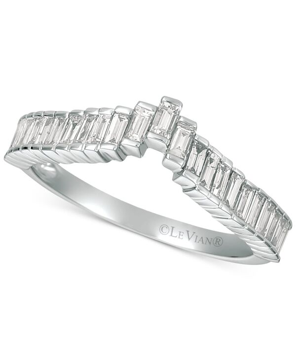 ル ヴァン レディース アクセサリー リング Le Vian Baguette Frenzy Diamond Ring (1/2 ct.w.) in 14k White Gold ホワイト