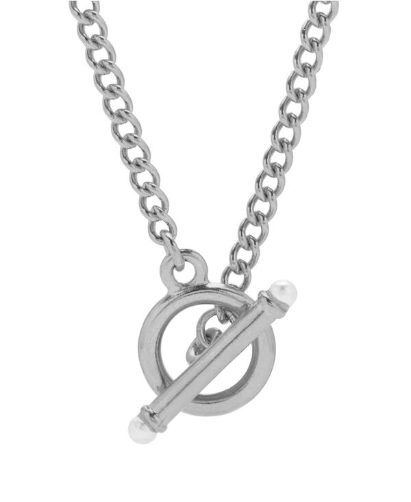 ブルックアンドヨーク レディース アクセサリー ネックレス・チョーカー・ペンダントトップ レース brook & york Stella Pearl Toggle Chainecklace Rhodium パール｜ReVida 店