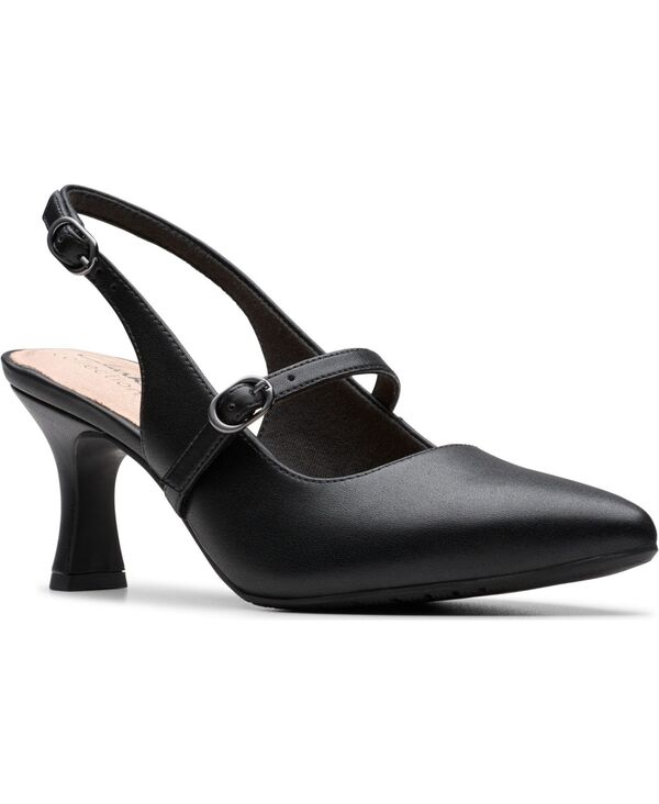 クラークス レディース シューズ パンプス Clarks Women's Kataleyna Ruby Buckle Dress Pumps Black Leather ブラック 15,606円