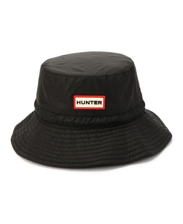 ハンター レディース アクセサリー 帽子 Hunter Women's Ripstop Bucket Hat Black ブラック｜ReVida 店