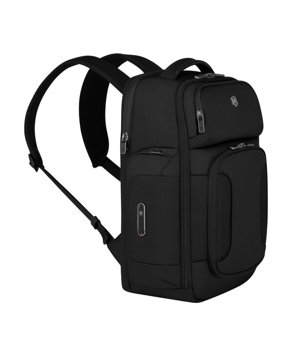 ビクトリノックス レディース 御徒面子 うしろ側風呂敷き包み・背嚢 Victorinox Werks Traveler 7.0 Deluxe Backpack Black 黒いこと