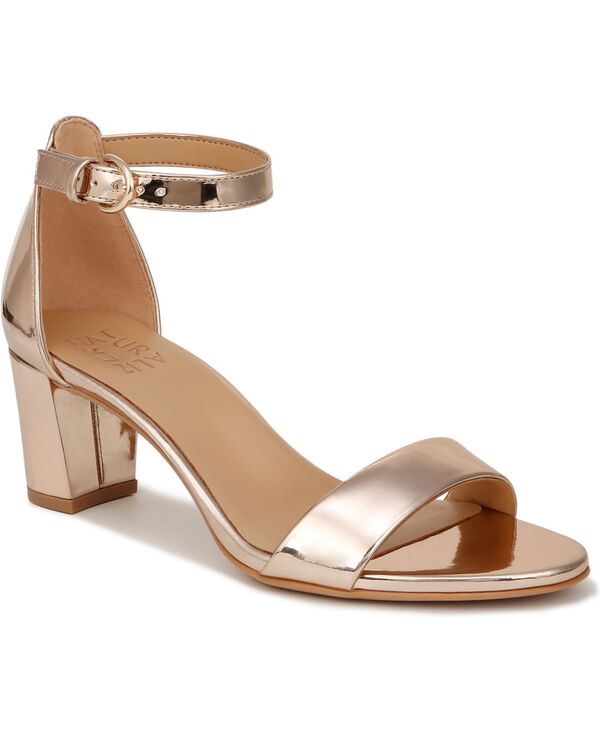 ナチュライザー レディース シューズ パンプス サンダル アンクル Naturalizer Verankle Strap Dressandals Rose Gold Faux Leather ゴールド 19,786円