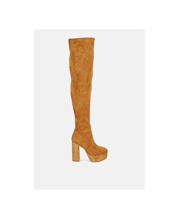 ロンドンラグ レディース シューズ ブーツ・レインブーツ プラットフォームブーツ プラットフォーム London Rag Womens Bubble Platform Boot Beige/khaki カーキ