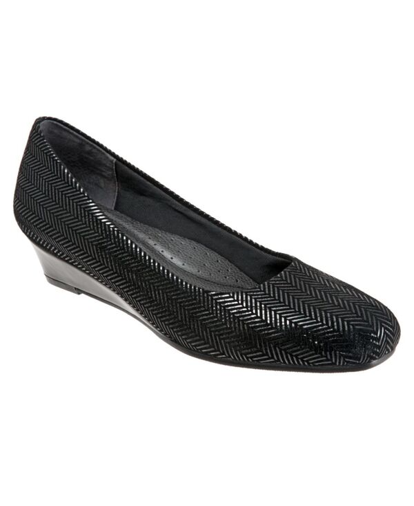 トロッターズ レディース シューズ パンプス Trotters Lauren Flat Black ブラック