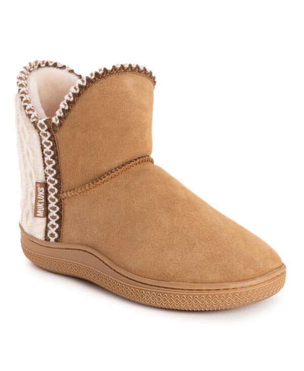 ムクルクス レディース シューズ サンダル MUK LUKS Women's Amira Paige Slipper Taupe トープ