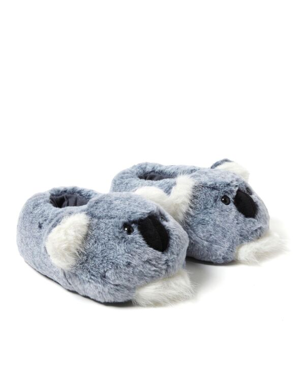ディアフォームズ レディース シューズ サンダル Dearfoams Cozyfoams Women's Overstuffed Animal Closed Back Slipper Koala アニマル