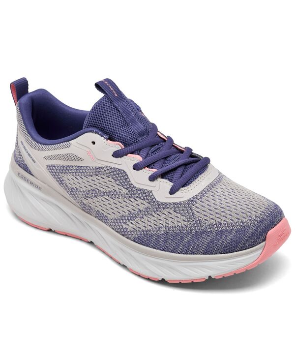 スケッチャーズ レディース シューズ スニーカー リラックスフィット Skechers Women's Relaxed Fit: Edge Ride - Power Flow Athletic Sneakers from Finish Line Purple Multi パープル