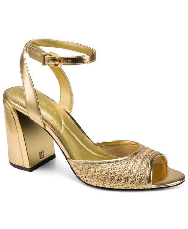 ダナ キャラン ニューヨーク レディース シューズ サンダル アンクル Donna Karanew York Women'sinclair Ankle Strap Dressandals Gold ゴールド