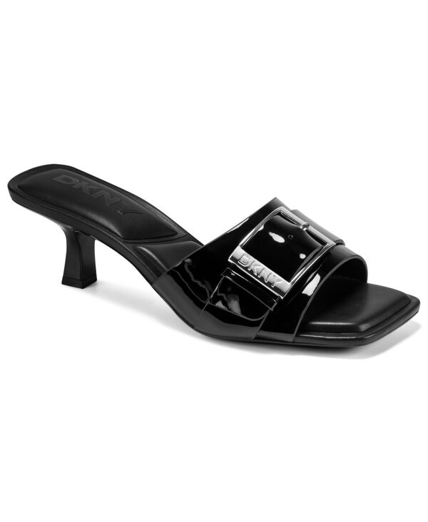 ダナ キャラン ニューヨーク レディース シューズ サンダル DKNY Women's Jazara Slip-On Dressandals Black ブラック|ReVida 店