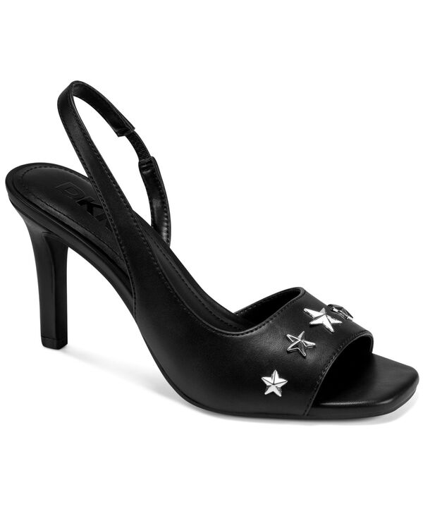 ダナ キャラン ニューヨーク レディース シューズ サンダル DKNY Women's Beana Starslingback Sandals Black ブラック｜ReVida 店 16,775円