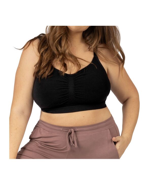 キンドリッド ブレイブリー レディース アンダーウェア ブラジャー マタニティ Kindred Bravely Maternity Hands-Free Pumping Lounge & Sleep Bra Black ブラック