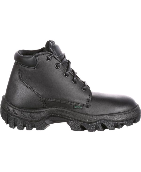 ロッキー レディース シューズ スニーカー ブーツ ROCKY TMC Women's Chukka Public Service Boot Black ブラック|ReVida 店