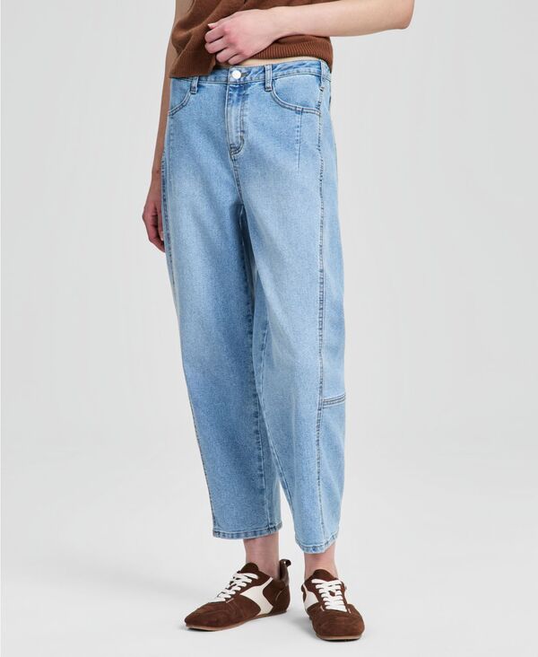 アンドノウディス レディース ボトムス デニムパンツ プチ ジーンズ And Now This Petite Barrel Jeans Bowie
