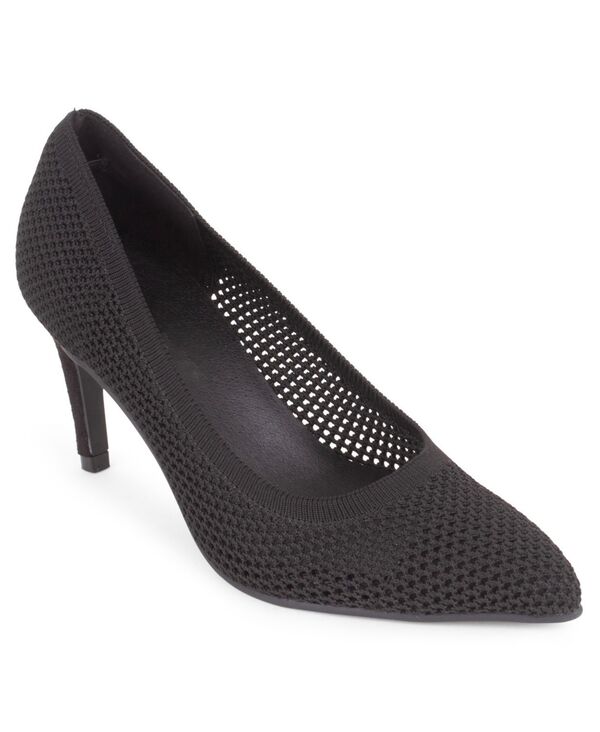 タハリ レディース シューズ パンプス Tahari Women's Everest Slip-On Pumps Black ブラック｜ReVida 店